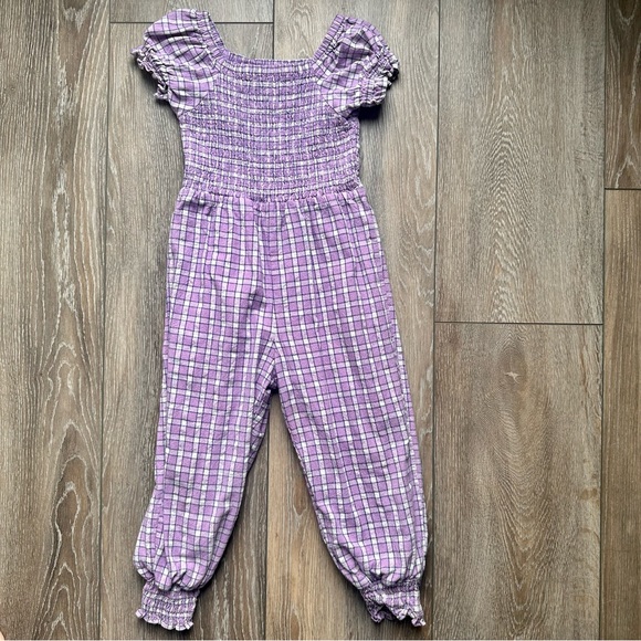 SweetHoney Smocked Romper - Picture 1 of 3